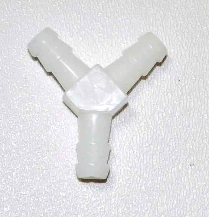 WSM Plastic Y Fitting – 1/4'' x 1/4'' x 1/4'' | 006-527