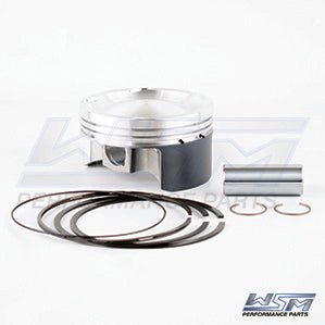 WSM Sea-Doo 1630 4-Tec 300 HP, 2016–2026, 0.5 mm oversize Platinum Piston Kit 010-865-05PK