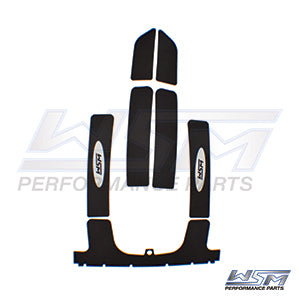 WSM Traction Mat – Kawasaki 750 SS / XI 92-99 (Black / Self Advesive) | 012-104BLK