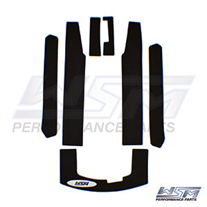 WSM Traction Mat – Yamaha 650 / 700 Wave Runner III 94-97 (Black - Self Adhesive) | 012-221BLK