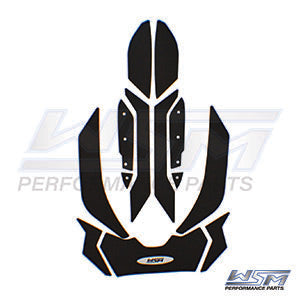 WSM Traction Mat – Sea-Doo 1503 / 1630 RXP-X 260 / 300 12-19 (Black / Self-Adhesive) | 012-323BLK