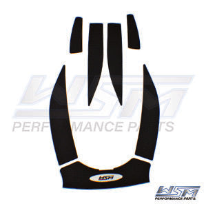 WSM Traction Mat – Polaris 700 / 1200 PRO / SLH / SLX 00-01 (Black / Self-Adhesive) | 012-451BLK