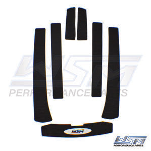 WSM Traction Mat – Polaris 700 - 780 / 1050 94-99 (Black / Self-Adhesive) | 012-452BLK