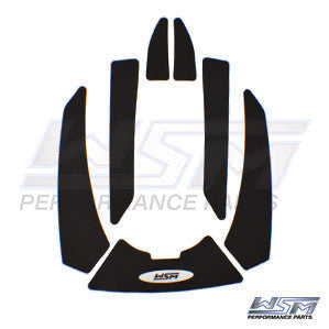 WSM Traction Mat – Polaris 700 - 1200 Virage / Freedom 00-04 (Black / Self-Adhesive) | 012-453BLK