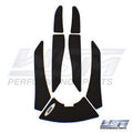 WSM Traction Mat – Polaris 1200 Genesis 99-04 (Black / Self-Adhesive) | 012-454BLK
