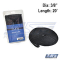 WSM Dock Line – 3/8'' x 20' Nylon Black | 1000-3820BK