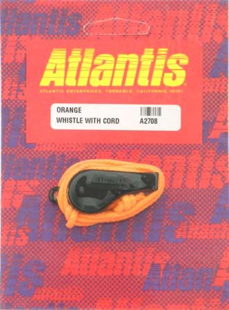 Atlantis Whistle – Orange (Corded) | A2708
