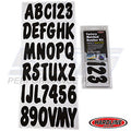 Hardline ID Sticker Kit: Black (200 Series) | BLK200EC