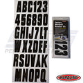 Hardline ID Sticker Kit: Black Solid (350 Series) | BLK350EC