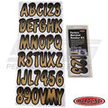 Hardline ID Sticker Kit: Beige/Black (200 Series) | BRBKG200