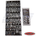 Hardline ID Sticker Kit: Chrome/Black (200 Series) | CHBKG200