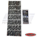 Hardline ID Sticker Kit: Chrome/Black (400 Series) | CHBKG400