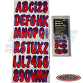 Hardline ID Sticker Kit: Red/Purple (200 Series) | REPUG200