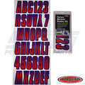 Hardline ID Sticker Kit: Red/Black (300 Series) | REPUG300