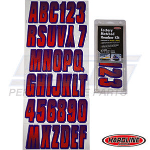 Hardline ID Sticker Kit: Red/Black (300 Series) | REPUG300