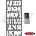 Hardline ID Sticker Kit: White (200 Series) | WHI200EC