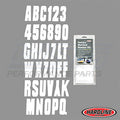 Hardline ID Sticker Kit: White Solid (350 Series) | WHI350EC