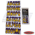 Hardline ID Sticker Kit: Yellow/Purple (200 Series) | YEPUG200